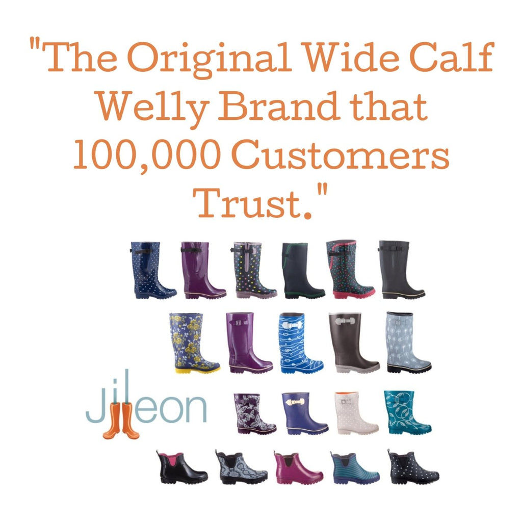 100,000 Happy Feet - A Brand you can Trust. - Jileon Wellies