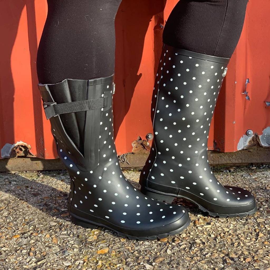 Women Rain Boots Extra Ideal For Wide Feet, Ankles Calves