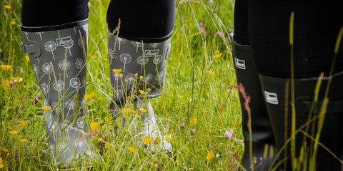 Wide Calf Wellies to 46cm - Jileon Wellies