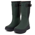 Extra Wide Calf Performance Wellies -Green - Wide Foot & Ankle - Fit 40-57cm Calf