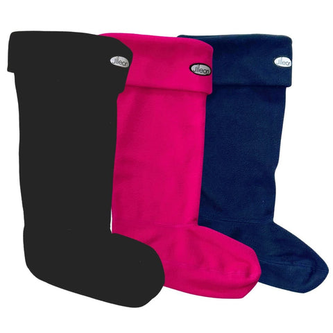 Welly Socks - Fleecy and Warm - Jileon Wellies