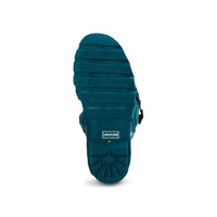 Extra Wide Calf Teal Dog Wellies - Fit 40-57cm calf - Wide in Foot and Ankle