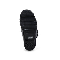 Wide Calf Wellies - Black Glossy - Regular Fit in Foot and Ankle - 37 to 49cm Calf