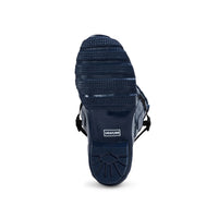 Extra Wide Calf Navy Spotty Wellies - Wide in Foot and Ankle - Fit 40-57cm Calf