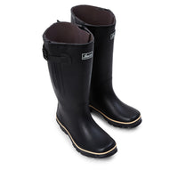 Extra Wide Calf Black Wellies - Wide in Foot and Ankle - Fit 40-57cm Calf