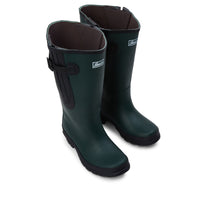 Extra Wide Calf Green Wellies - Wide in Foot and Ankle - Fit 40-57cm Calf