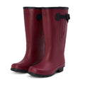 Extra Wide Calf Raspberry Wellies - Wide in Foot and Ankle - Fit 40-57cm Calf