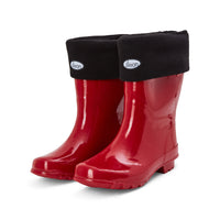 Ladies Half Height Welly Socks - Fleecy and Warm
