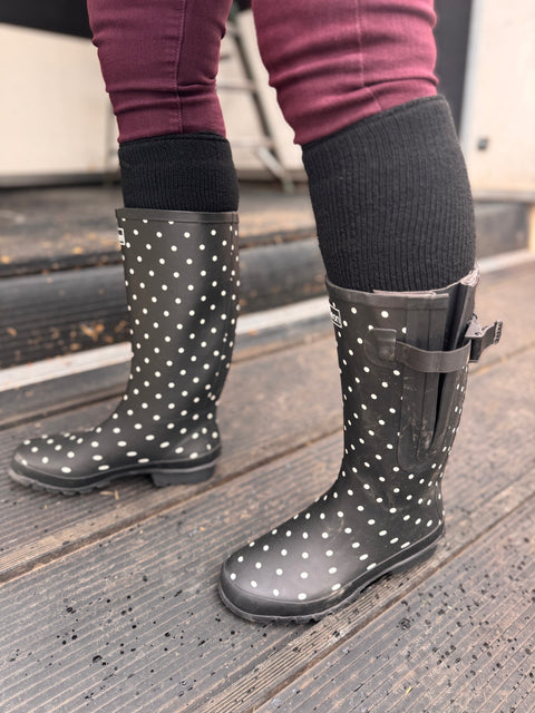 Premium Thermal Heat Boot Socks - Stretch to Fit 53cm Calf