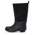 Extra Wide Calf Black Neoprene Wellies - Wide in Foot and Ankle - Fit 40-50cm Calf - Jileon Wellies