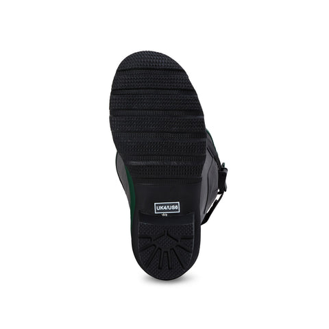 Extra Wide Calf Black Wellies with Rear Gusset - Wide Foot & Ankle - Fit 40-50cm Calf - Jileon Wellies