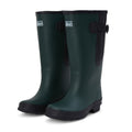 Extra Wide Calf Wellies -Green - Wide in Foot and Ankle - Fit 40-57cm Calf - Jileon Wellies