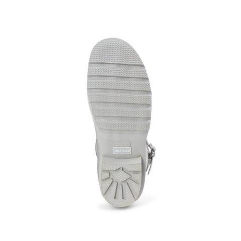 Half Height Grey Spotted Wellies - Wide Foot and Ankle - Jileon Wellies