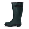 Wide Calf Wellies - Green with Black Trim - Regular Fit in Foot and Ankle - 37 to 49cm Calf - Jileon Wellies
