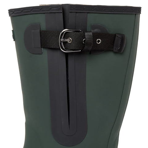 Extra Wide Calf Performance Wellies -Green - Wide Foot & Ankle - Fit 40-57cm Calf