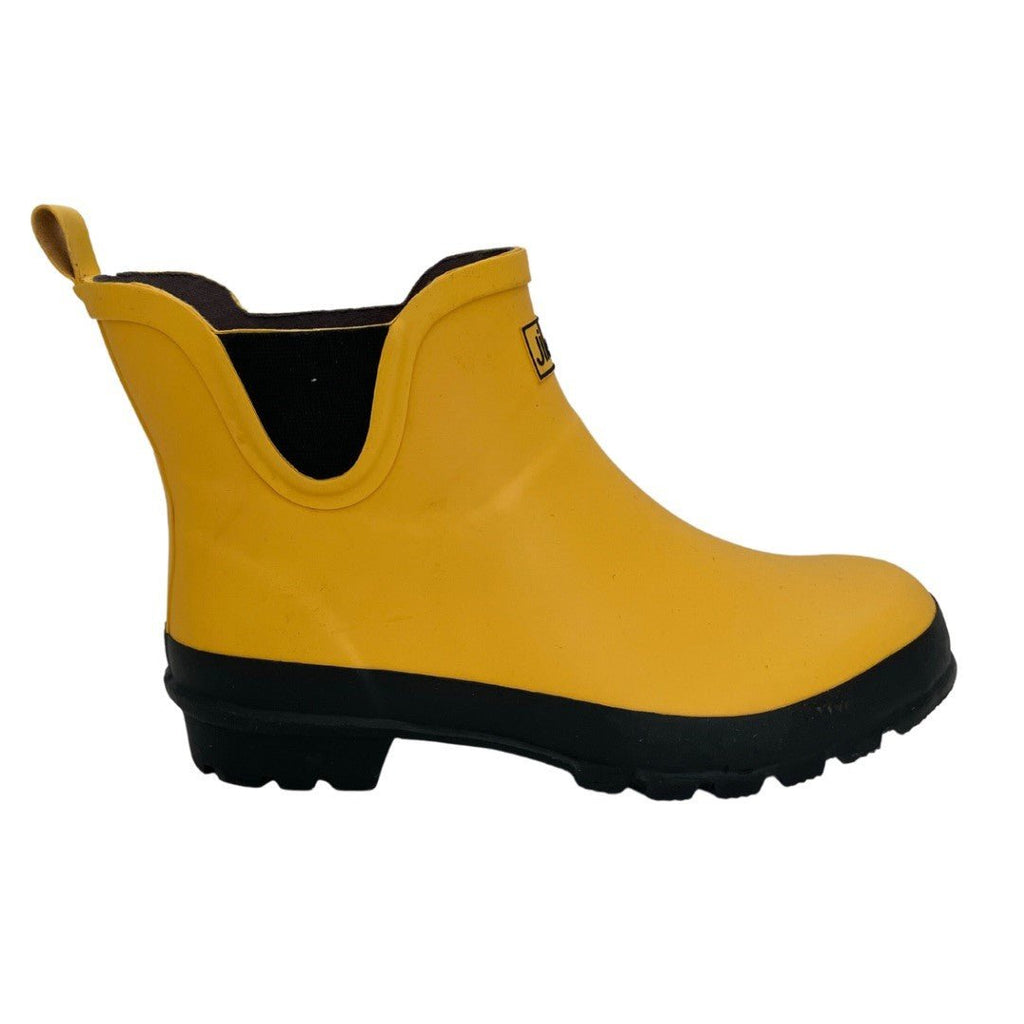 Ankle Wellies - Yellow Matt - Wide Foot – Jileon Wellies