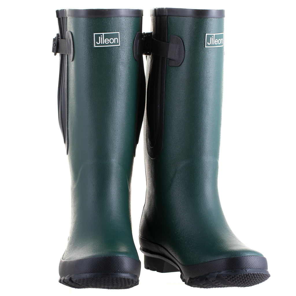 Extra Wide Calf Wellies - 40-57cm Calf - Wide in Foot and Ankle - Jileon Wellies