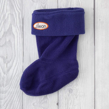 Kids Welly Socks - Fleecy and Warm - Jileon Wellies