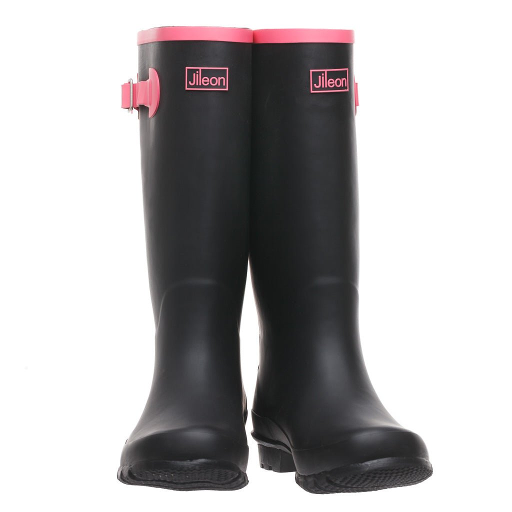 Wide Calf Wellies for Women - Up to 46cm Calf - Wide in Foot - Jileon Wellies