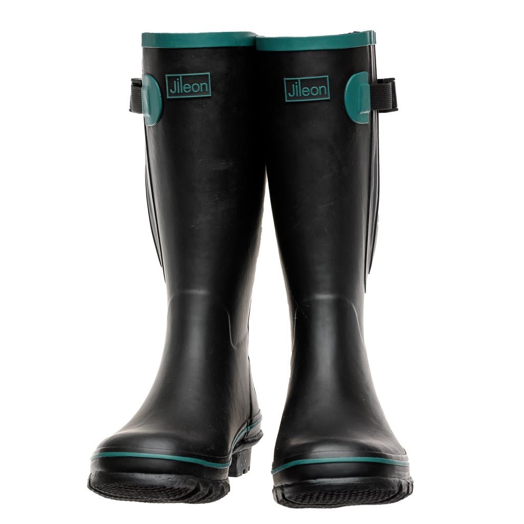 Wide Calf Wellies - Regular Fit in Foot and Ankle - Expands up to 49cm - Jileon Wellies